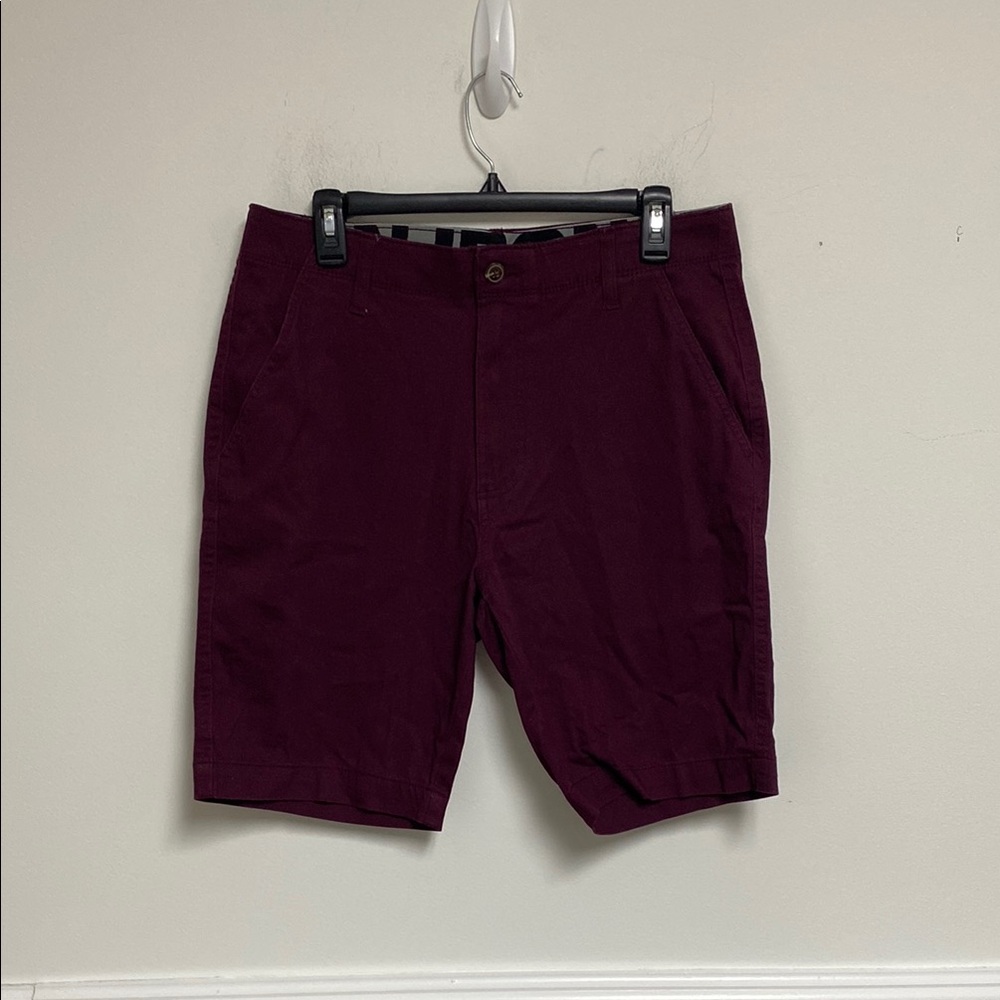 Iron Men's Burgundy Shorts Size 32